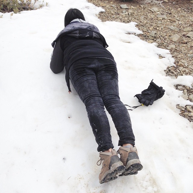️#snow #plank ️